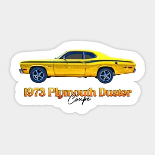 1973 Plymouth Duster Coupe Sticker